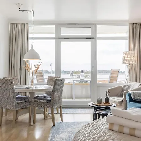 Apartament Cozy Beach - Traumhafter Meerblick Zwischen Strand & Yachthafen Burgtiefe auf Fehmarn
