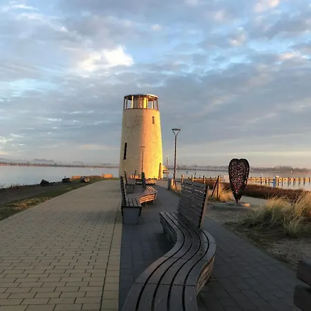 Apartament Cozy Beach - Traumhafter Meerblick Zwischen Strand & Yachthafen Burgtiefe auf Fehmarn